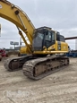 Used Komatsu Excavator in yard